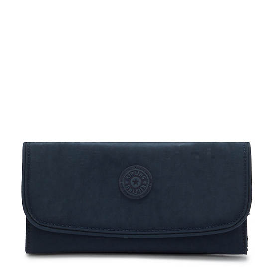 Kipling Money Land Snap Wallet Pung Blå | DK 2187XY